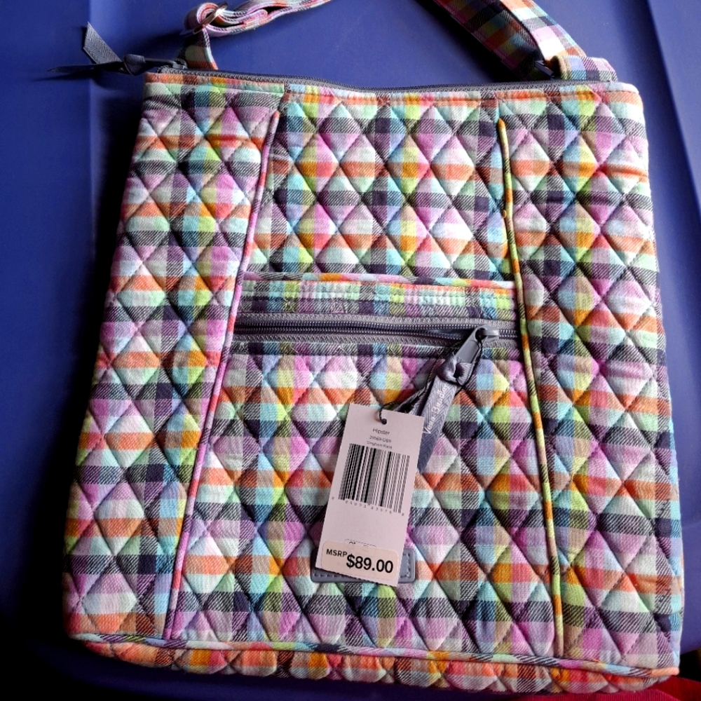 Vera Bradley Hipster “Gingham Plaid”. NWT